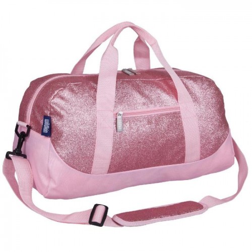 Pink Glitter Overnighter Duffel Bag